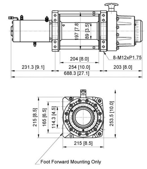 COMEUP Winch COMEUP SEAL Gen2 20.0 12V Winch 295230 