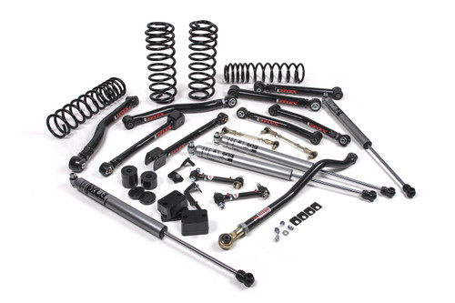 2018-2024 Jeep Wrangler JL J-Krawl 3 Inch Lift Kit 2 Door w/Fox Adventure Series Shocks HD Rate Coils JSPEC JSPEC148KFA