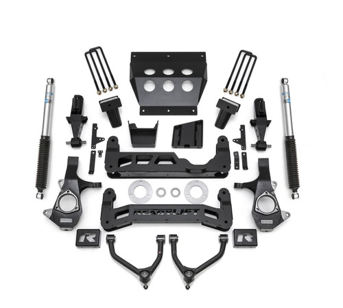 ReadyLift 7in. Big Lift Kit with Upper Control Arms for Stamped Steel OE Upper Control Arm 
