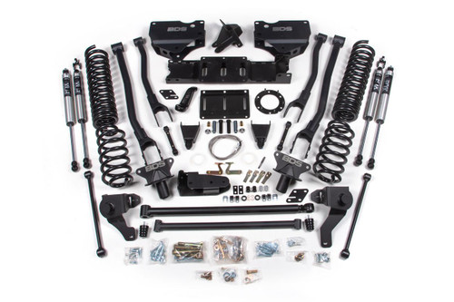 BDS Suspension 2019-2022 Ram 2500 6" 4-Link Diesel Rear Air Ride - Fox Shocks 