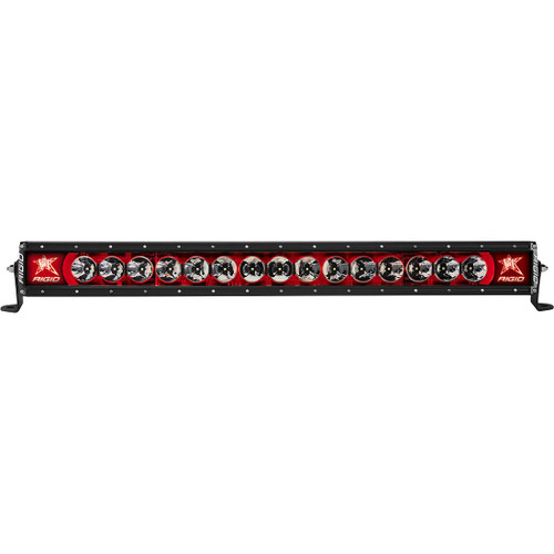 Radiance Plus LED Light Bar, Broad-Spot Optic, 30 Inch With Red Backlight