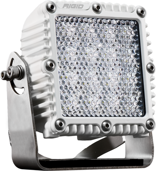 Q-Series PRO LED Light, Drive Diffused, White Housing, Single