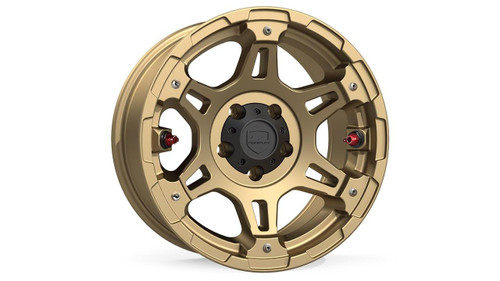 TeraFlex Nomad Split Spoke Off-Road Wheel 5x5 Inch -12mm Bronze TeraFlex 1058259 