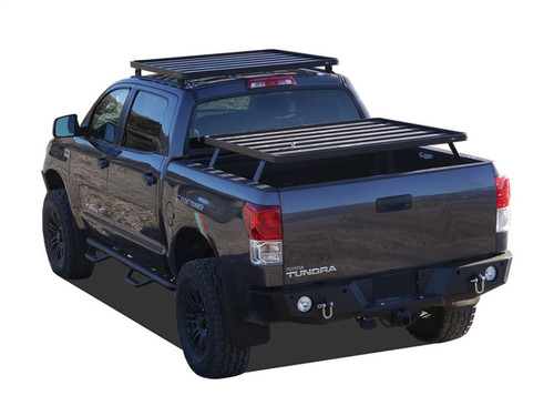 Front Runner Toyota Tundra DC 4-Door Pickup Truck (2007-Current) Slimline II Load Bed Rack Kit KRTT956T 