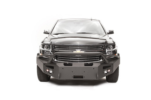 Premium Winch Front Bumper Uncoated/Paintable w/Pre-Runner Guard [AWSL] CS15-F3552-B