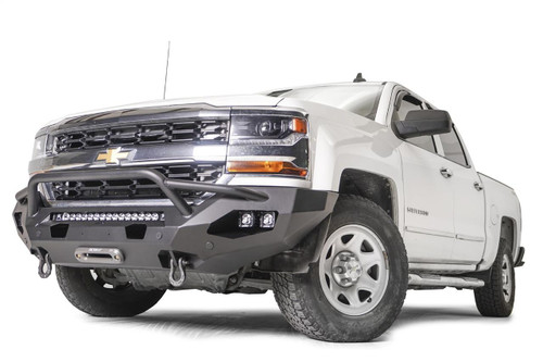 Fab Fours Matrix Front Bumper w/Pre-Runner Guard Bare CS16-X4852-B 