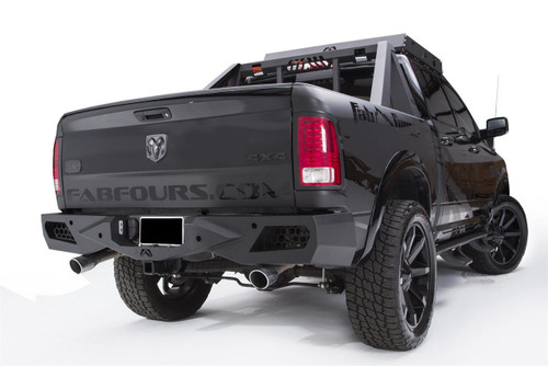 Fab Fours Premium Rear Bumper Uncoated/Paintable w/Sensors [AWSL] DR09-E2951-B 