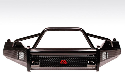 Fab Fours Black Steel Front Ranch Bumper DR09-K2462-1 