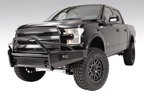 Fab Fours Black Steel Front Bumper FF15-K3252-1 