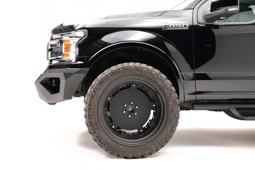 Fab Fours Vengeance Front Bumper 2 Stage Black Powder Coated w/o Guard FF18-D4551-1 