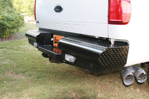 Black Steel Ranch Rear Bumper 2 Stage Black Powder Coated FS08-T1350-1