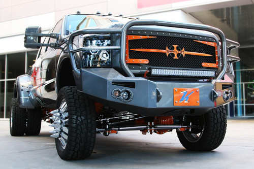 Fab Fours Premium Heavy Duty Winch Front Bumper FS11-A2650-B 