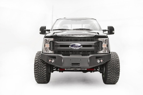 Fab Fours Premium Winch Front Bumper Uncoated/Paintable w/No Grill Guard [AWSL] FS17-A4151-B 