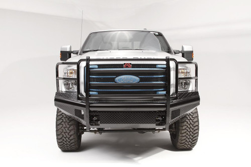 Fab Fours Black Steel Front Ranch Bumper FS99-S1660-1 