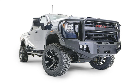 Fab Fours Premium Winch Front Bumper w/Full Grill Guard GM20-A5050-1 