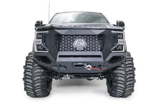 Fab Fours Grumper Front Winch Bumper 2 Stage Black Powder Coat GR4700-1 