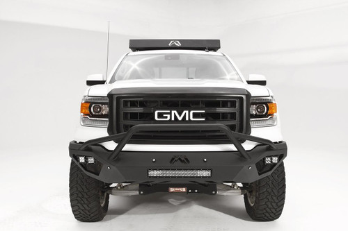 Fab Fours Vengeance Front Bumper 2 Stage Black Powder Coated Pre-Runner GS14-D3152-1 