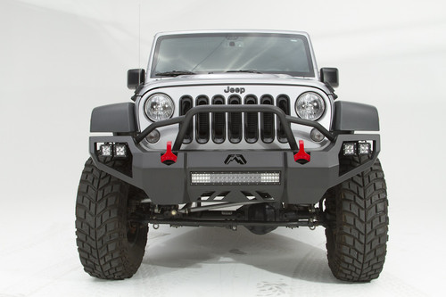 Vengeance Front Bumper 2 Stage Black Powder Coated Pre-Runner Guard JK07-D1852-1