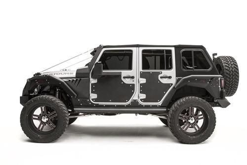 Fab Fours Door Skin Rear Bare JK3002-B 