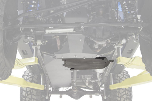 Fab Fours Transfer Case Skid Plate 2 Stage Black Powder Coated JK3031-1 