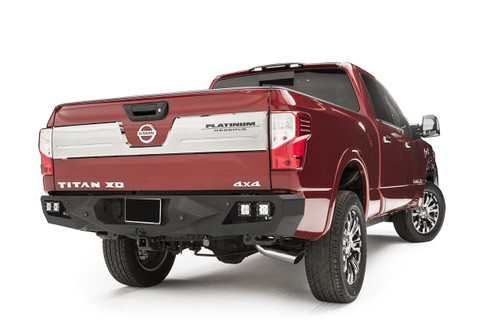 Fab Fours Vengeance Rear Bumper Uncoated/Paintable w/Sensors [AWSL] NT16-E3751-B 