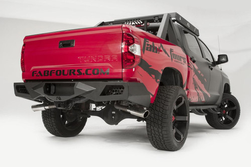 Fab Fours Vengeance Rear Bumper 2 Stage Black Powder Coated TT14-E2851-1 