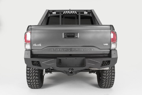 Fab Fours Vengeance Rear Bumper 2 Stage Black Powder Coated TT16-E3651-1 