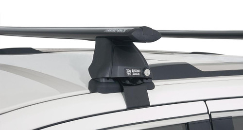  Rhino-Rack 11-21 Jeep Grand Cherokee 4 Door SUV Vortex 2500 2 Bar Roof Rack - Black JA2526 