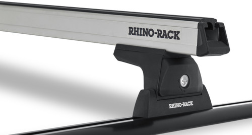 Heavy Duty RLT600 Trackmount Silver 2 Bar Roof Rack JA6250