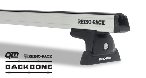 Heavy Duty RLT600 Silver 3 Bar Rhino-Rack Backbone Roof Rack JB0887
