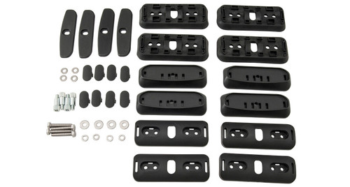 Rhino-Rack Generic RCP Base Kit w/M838 (M6 Stud) - 4 pcs RCP48-BK