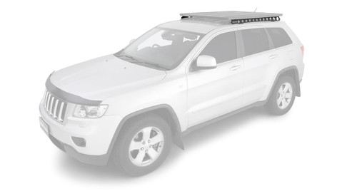  Rhino-Rack 11-21 Jeep Grand Cherokee WK2 4DR (w/ Metal Roof Rails) Backbone Mounting System - Black RJGB1 