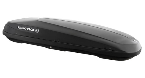  Rhino-Rack Zenith MasterFit Cargo Box - 400L - Brilliant Black RMFZ66 