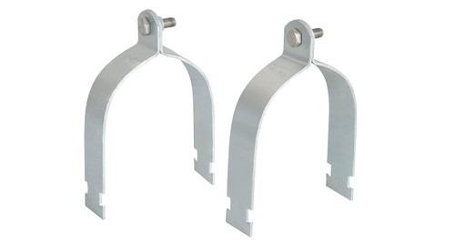 Rhino-Rack Heavy Duty Pipe Clamps - 4in - 4 Half Clamps RPC4
