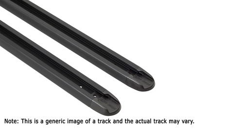 Rhino-Rack RTV Tracks w/Hardware & End Caps - 50.4in - Pair RTV128