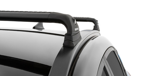 Rhino-Rack 18-22 Hyundai Kona 1st Gen 5 Door SUV w/Flush Rails Vortex RVP 2 Bar Roof Rack - Black RVP69