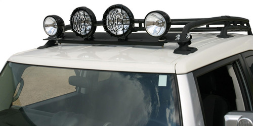 Tuffy Light Bar Mounting Kit - '07-14 FJ Cruiser (Black) 