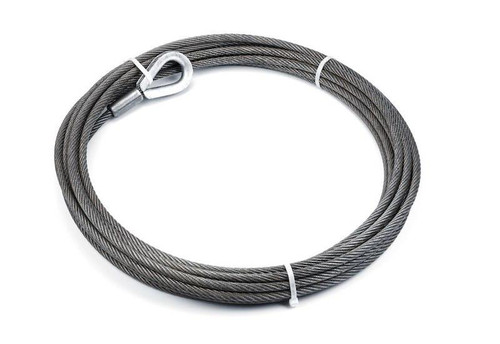 WARN WIRE ROPE ASSEMBLY 1/2 Inch Diameter x 60 Foot Length 80352 