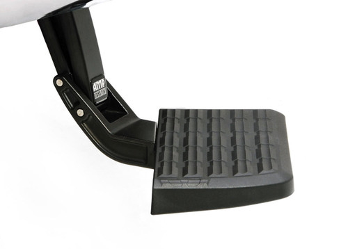 AMP Research BedStep - Retractable Rear Bumper Access Step fits 19-22 Ram 1500 