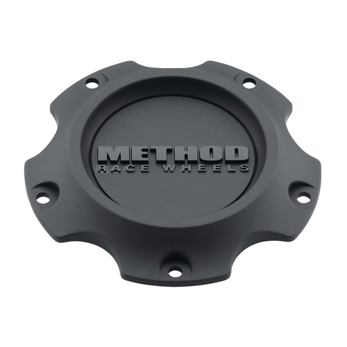 Method Wheels Method Cap T079 - 71.5mm - Black - 1 Piece - Screw On 