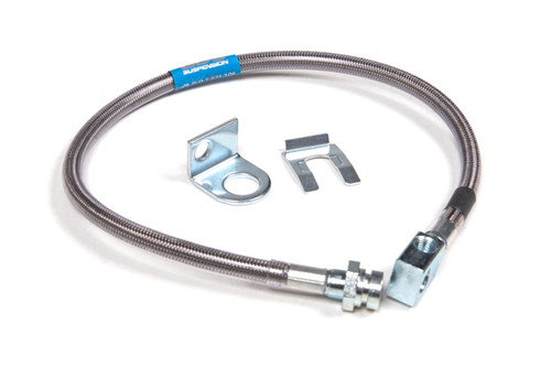 BDS Suspension Rear Brake Line | Stainless Steel | Fits 4-6.5 Inch Lift | Jeep Wrangler YJ (87-95) 
