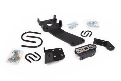BDS Suspension Dual Steering Stabilizer Mounting Kit | Dodge Ram 1500 (94-01) and 2500 (94-02) 4WD 