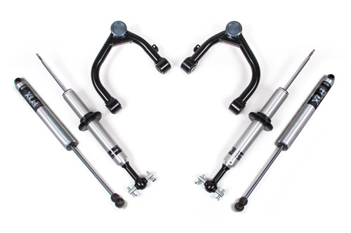 BDS Suspension 2 Inch Leveling Kit | FOX Coilover Upgrade | Chevy Silverado or GMC Sierra 1500 (19-26) 4WD | FOX 2.0 Snap Ring 