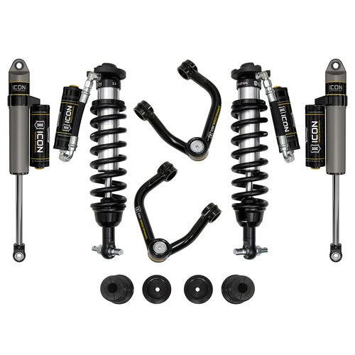 ICON 20-23 FORD RANGER 0-3.5" STAGE 4 SUSPENSION SYSTEM W TUBULAR UCA STEEL KNUCKLE 