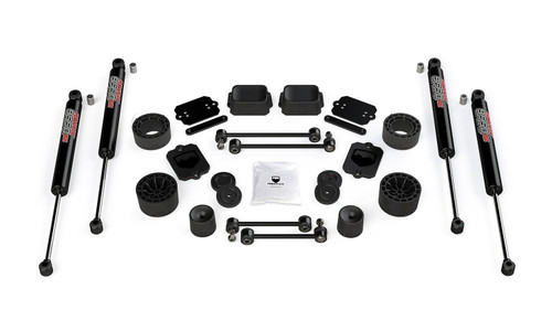 18-Up Wrangler JL 2 Door Rubicon 2.5 Inch Performance Spacer Lift Kit & 9550 VSS Twin-Tube Shocks TeraFlex 1365360