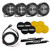 RIGID Industries 2021 Bronco A-Pillar Light Kit with a set of 360 Spot and a set 360 Drive Lights 
