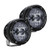 RIGID Industries 2021 Bronco A-Pillar Light Kit with a set of 360 Spot and a set 360 Drive Lights 