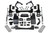 BDS Suspension 4 Inch Lift Kit | Chevy Silverado or GMC Sierra 1500 (19-24) 4WD | Diesel | NX2 Nitro Series / Strut Spacer 