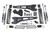 4 Inch Lift Kit w/ Radius Arm | Ford F250/F350 Super Duty (08-10) 4WD | Diesel | Block Kit w/ Factory Overload / NX2 Nitro Series