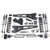BDS Suspension 2008-2010 Ford F250-F350 4wd 6in. Radius Arm Suspension Lift Ki 